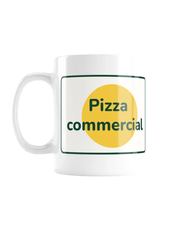 Pizza commercial mug